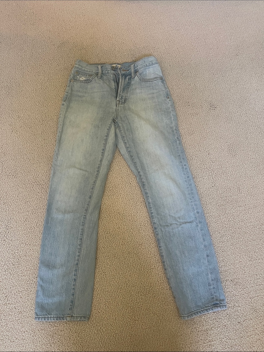 Madewell Light Blue Straight Leg Jeans